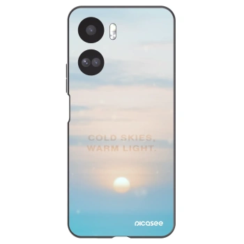 Picasee fekete szilikon tok az alábbi mobiltelefonokra Honor 90 Lite 5G - COLD SKIES