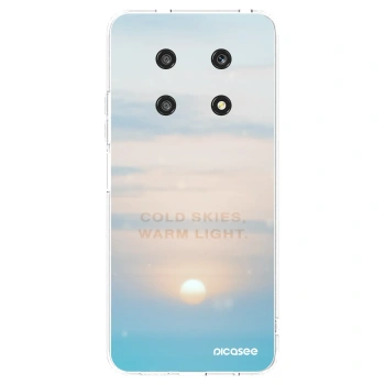 Picasee átlátszó szilikon tok az alábbi mobiltelefonokra Honor Magic4 Lite 5G - COLD SKIES