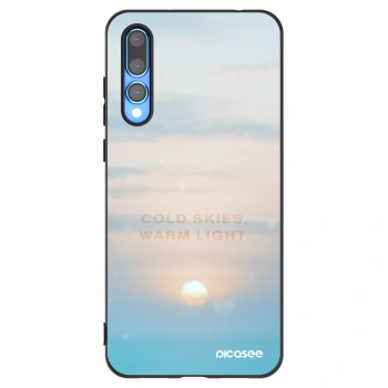 Picasee fekete szilikon tok az alábbi mobiltelefonokra Huawei P20 Pro - COLD SKIES