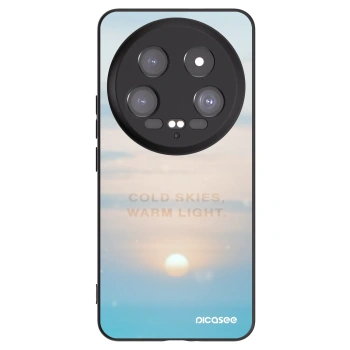 Picasee fekete szilikon tok az alábbi mobiltelefonokra Xiaomi 14 Ultra - COLD SKIES
