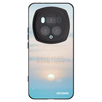 Picasee fekete szilikon tok az alábbi mobiltelefonokra Honor Magic6 Pro - COLD SKIES