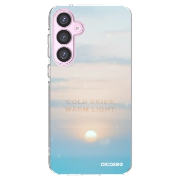 Picasee átlátszó szilikon tok az alábbi mobiltelefonokra Samsung Galaxy A55 5G A556B - COLD SKIES