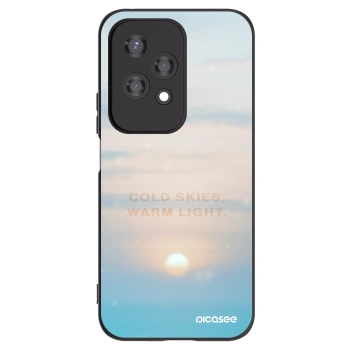 Picasee fekete szilikon tok az alábbi mobiltelefonokra Honor 200 Lite - COLD SKIES