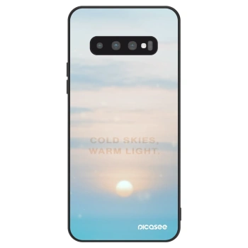Szilikon tok erre a típusra Samsung Galaxy S10 Plus G975 - COLD SKIES