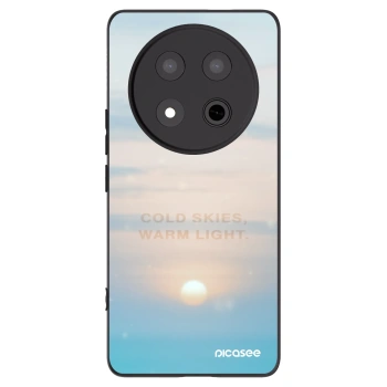 Picasee fekete szilikon tok az alábbi mobiltelefonokra Honor Magic7 Lite 5G - COLD SKIES