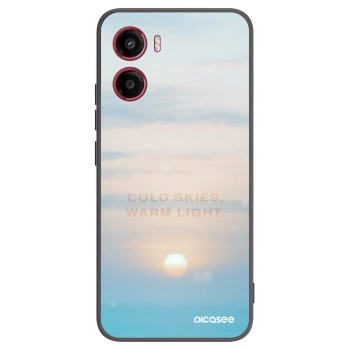Picasee fekete szilikon tok az alábbi mobiltelefonokra Motorola Moto G05 - COLD SKIES