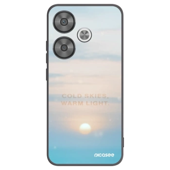 Picasee fekete szilikon tok az alábbi mobiltelefonokra Xiaomi Poco F6 - COLD SKIES