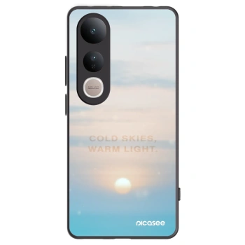 Picasee fekete szilikon tok az alábbi mobiltelefonokra Vivo V50 Lite 5G - COLD SKIES