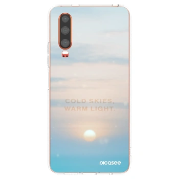 Picasee átlátszó szilikon tok az alábbi mobiltelefonokra Huawei P30 - COLD SKIES