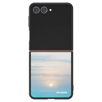 Szilikon tok erre a típusra Samsung Galaxy Z Flip7 5G - COLD SKIES