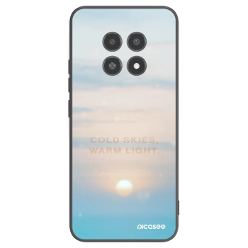 Picasee fekete szilikon tok az alábbi mobiltelefonokra Realme 12X - COLD SKIES