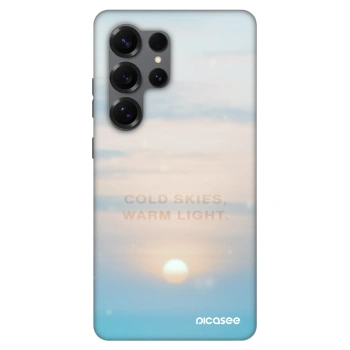 Szilikon tok erre a típusra Samsung Galaxy S25 Ultra 5G - COLD SKIES