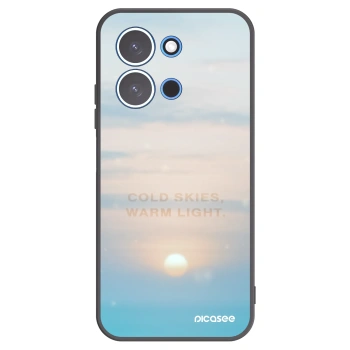 Picasee fekete szilikon tok az alábbi mobiltelefonokra Xiaomi Redmi 15C 4G - COLD SKIES