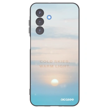 Picasee fekete szilikon tok az alábbi mobiltelefonokra Samsung Galaxy A17 5G - COLD SKIES