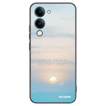 Picasee fekete szilikon tok az alábbi mobiltelefonokra Vivo Y29s 5G - COLD SKIES