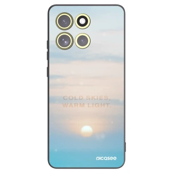 Picasee fekete szilikon tok az alábbi mobiltelefonokra Motorola Moto G86 Power 5G - COLD SKIES