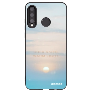 Picasee fekete szilikon tok az alábbi mobiltelefonokra Huawei P30 Lite - COLD SKIES