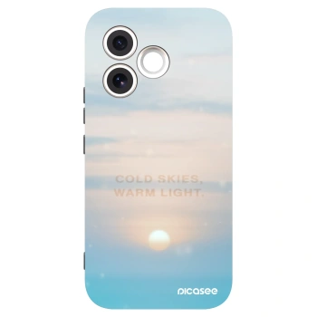 Picasee fekete szilikon tok az alábbi mobiltelefonokra Honor 600 Lite - COLD SKIES