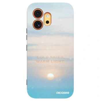 Picasee fekete szilikon tok az alábbi mobiltelefonokra Honor 600 - COLD SKIES