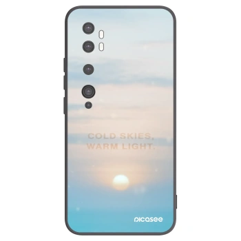 Picasee fekete szilikon tok az alábbi mobiltelefonokra Xiaomi Mi Note 10 (Pro) - COLD SKIES