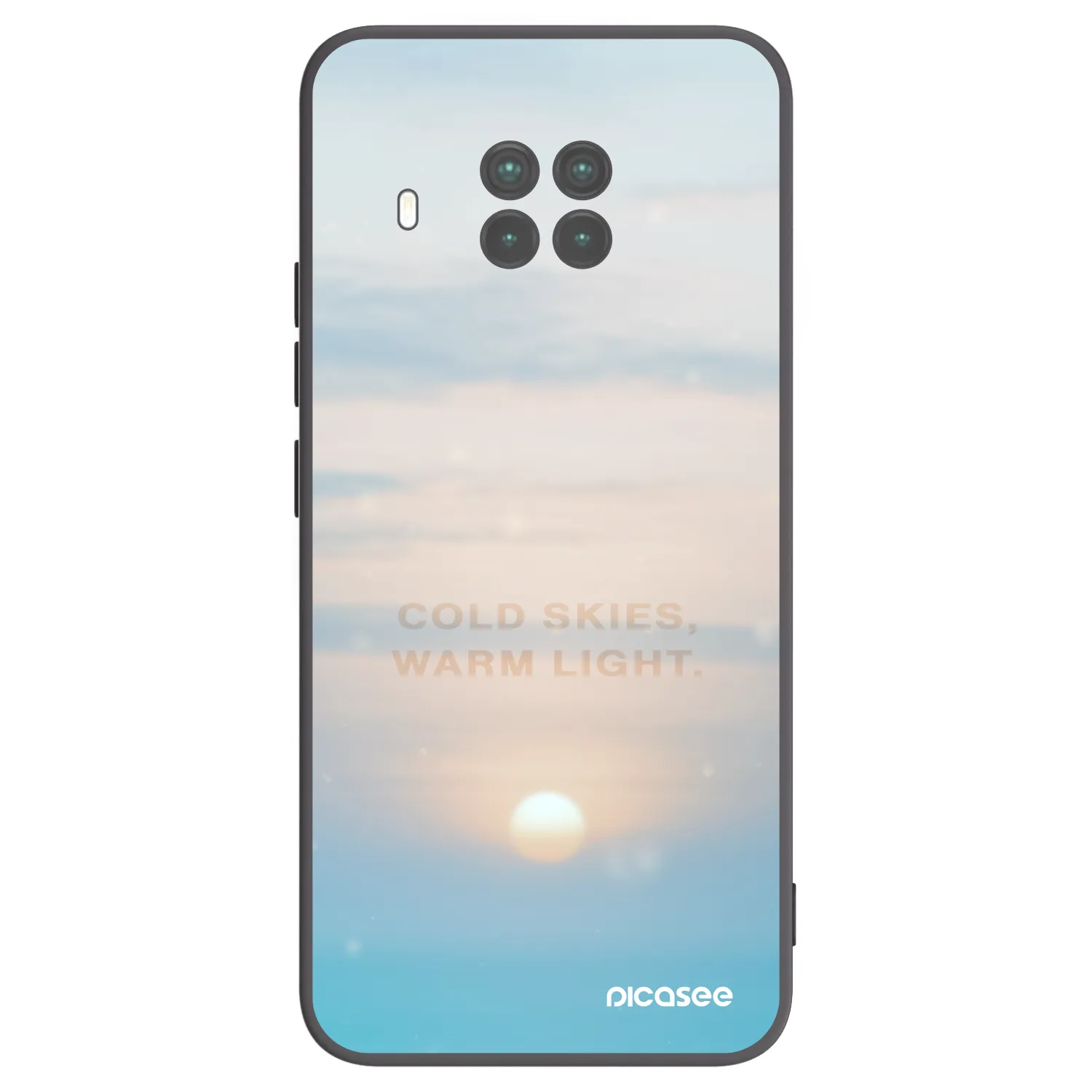 Picasee fekete szilikon tok az alábbi mobiltelefonokra Xiaomi Mi 10T Lite - COLD SKIES