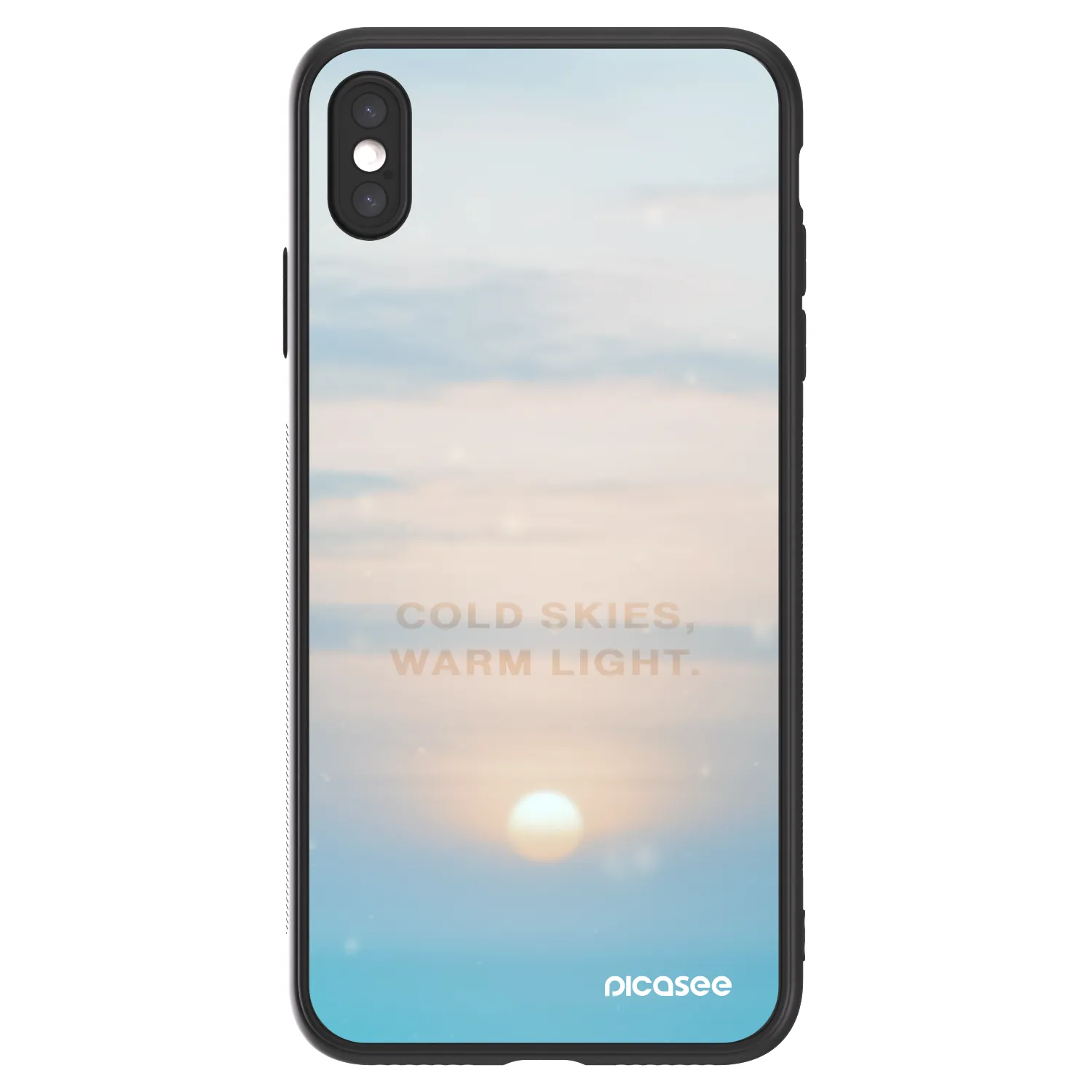 Picasee ULTIMATE CASE Apple iPhone XS Max - készülékre - COLD SKIES
