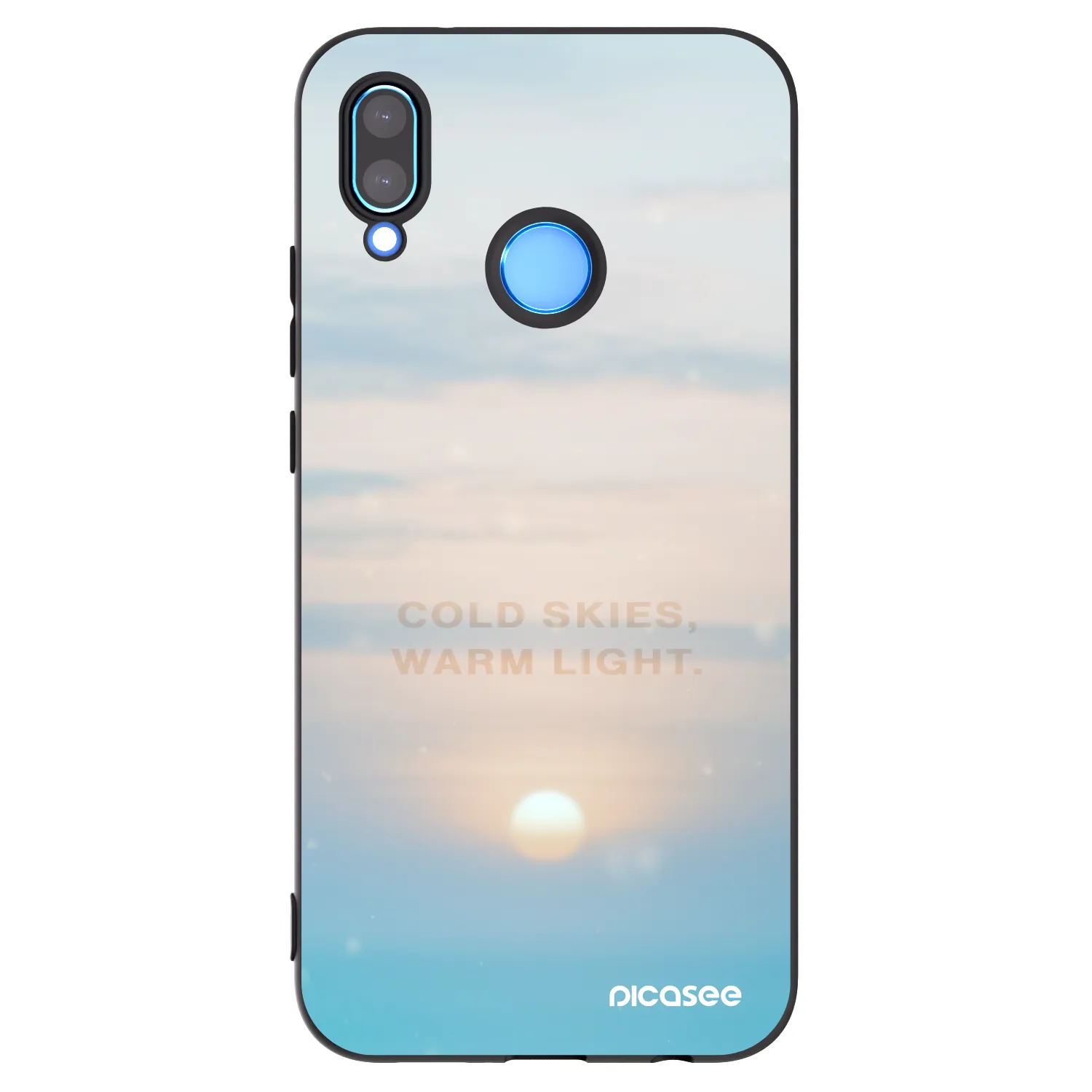 Picasee fekete szilikon tok az alábbi mobiltelefonokra Huawei Mate 40 Pro - COLD SKIES