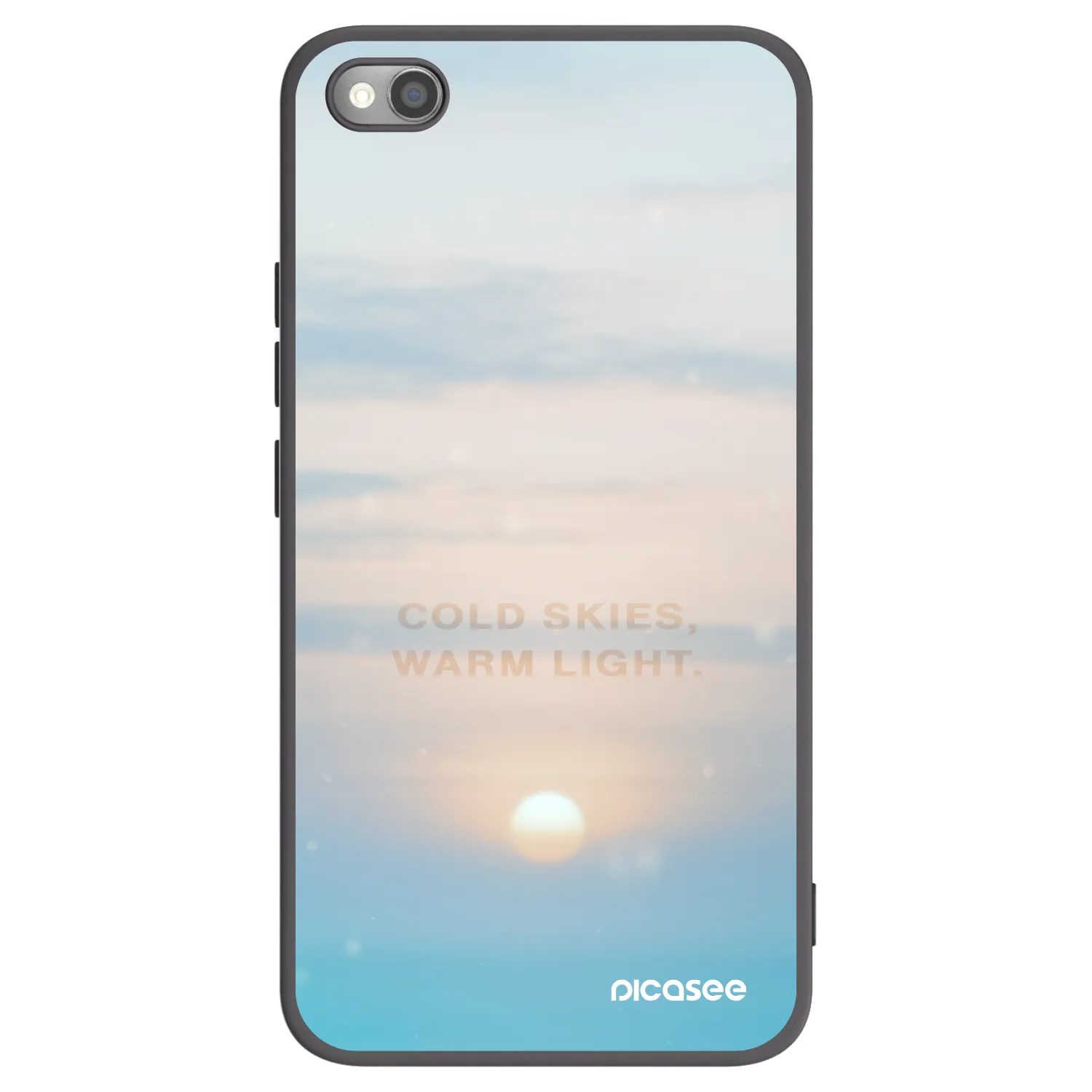 Picasee fekete szilikon tok az alábbi mobiltelefonokra Xiaomi Mi Note 10 (Pro) - COLD SKIES