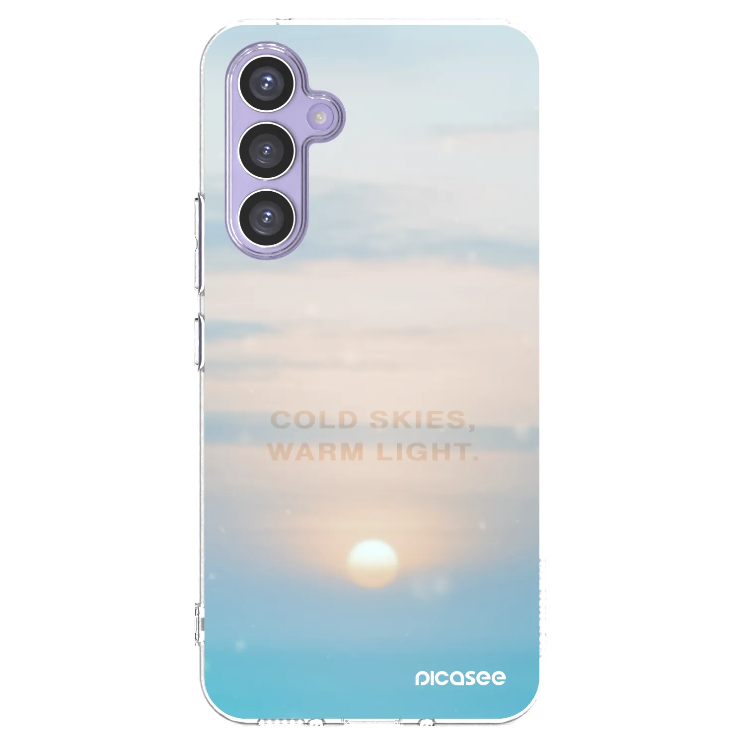 Picasee átlátszó szilikon tok az alábbi mobiltelefonokra Samsung Galaxy A54 5G A546B - COLD SKIES