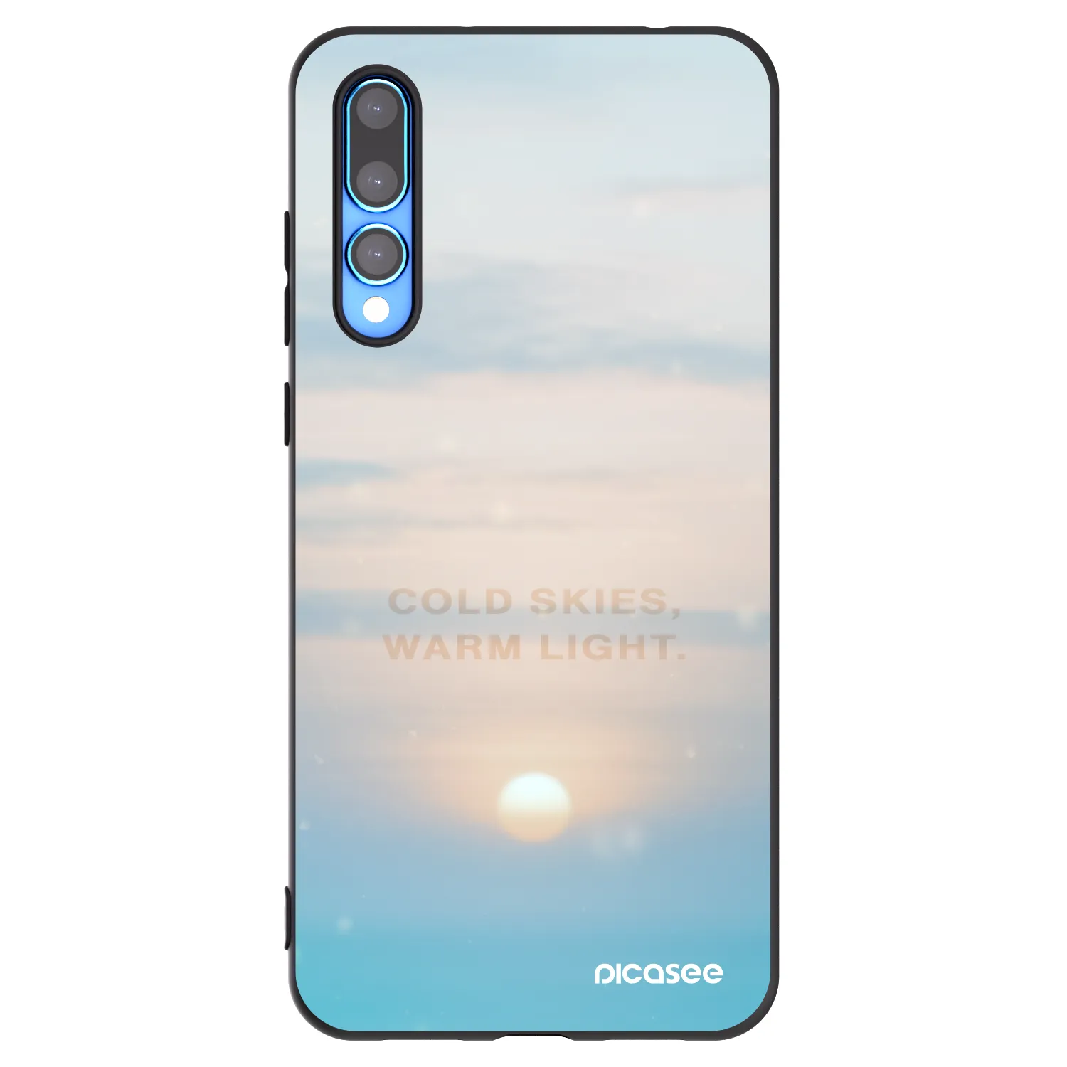 Picasee fekete szilikon tok az alábbi mobiltelefonokra Huawei P20 Pro - COLD SKIES