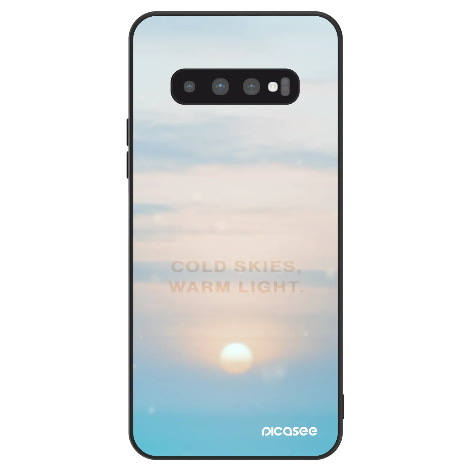 Picasee ULTIMATE CASE Samsung Galaxy S10 Plus G975 - készülékre - COLD SKIES