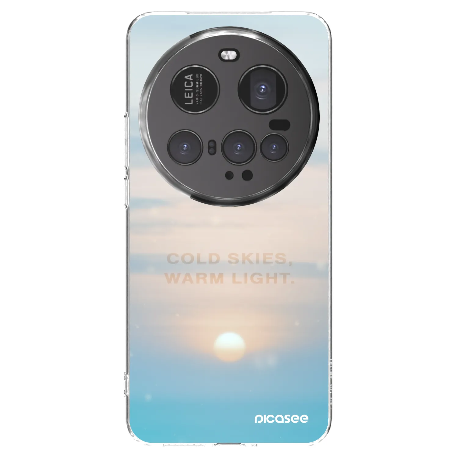 Picasee átlátszó szilikon tok az alábbi mobiltelefonokra Xiaomi 15 Ultra - COLD SKIES