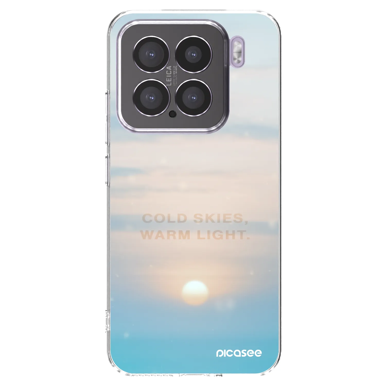 Picasee átlátszó szilikon tok az alábbi mobiltelefonokra Xiaomi 15 - COLD SKIES