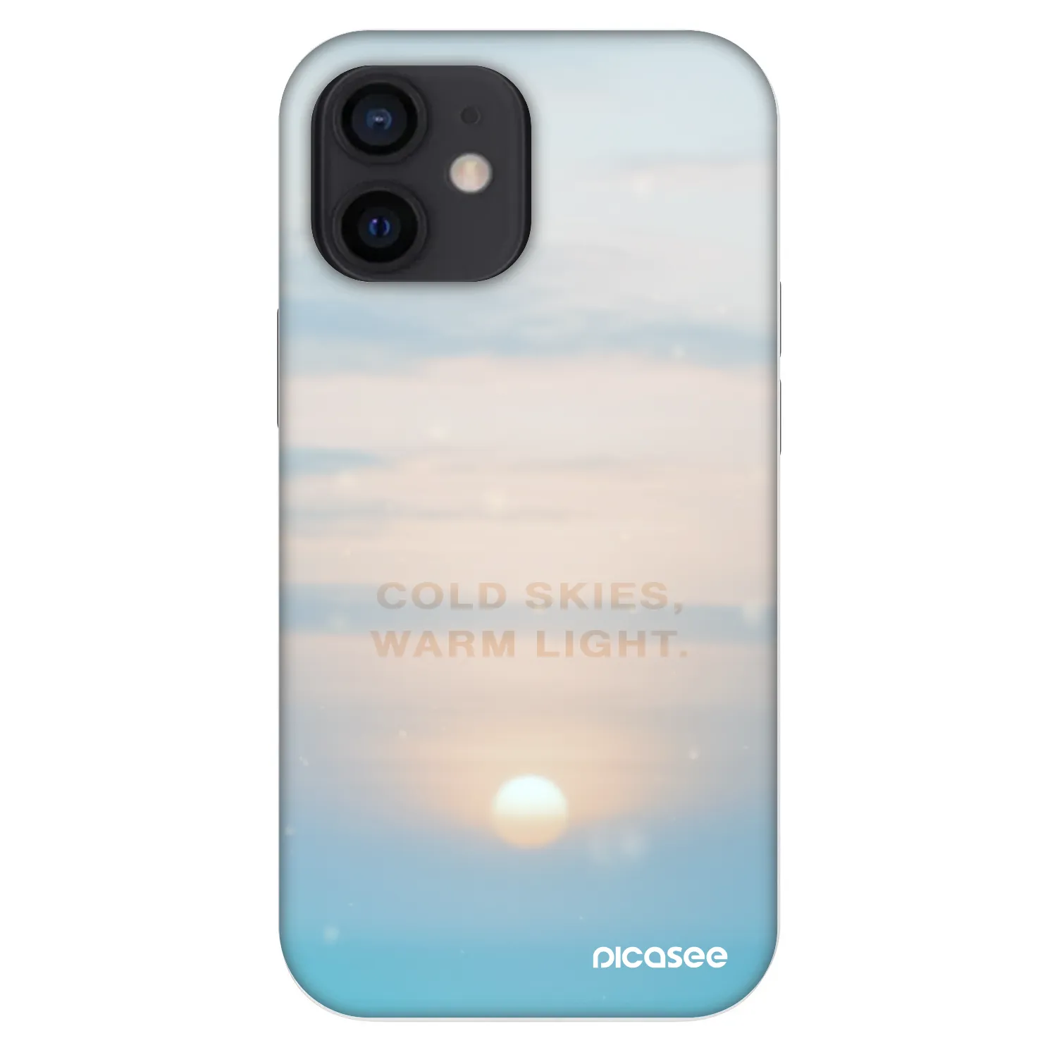 Picasee Fashion Case Apple iPhone 12 mini - COLD SKIES