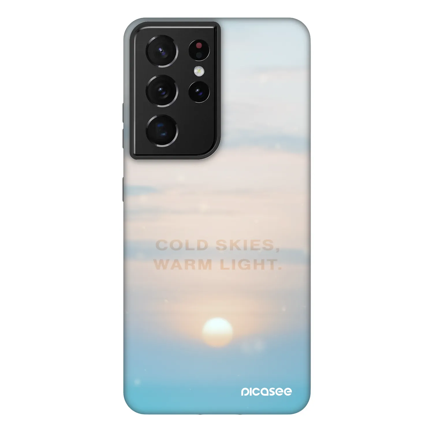 Picasee Fashion Case Samsung Galaxy S21 Ultra 5G G998B - COLD SKIES