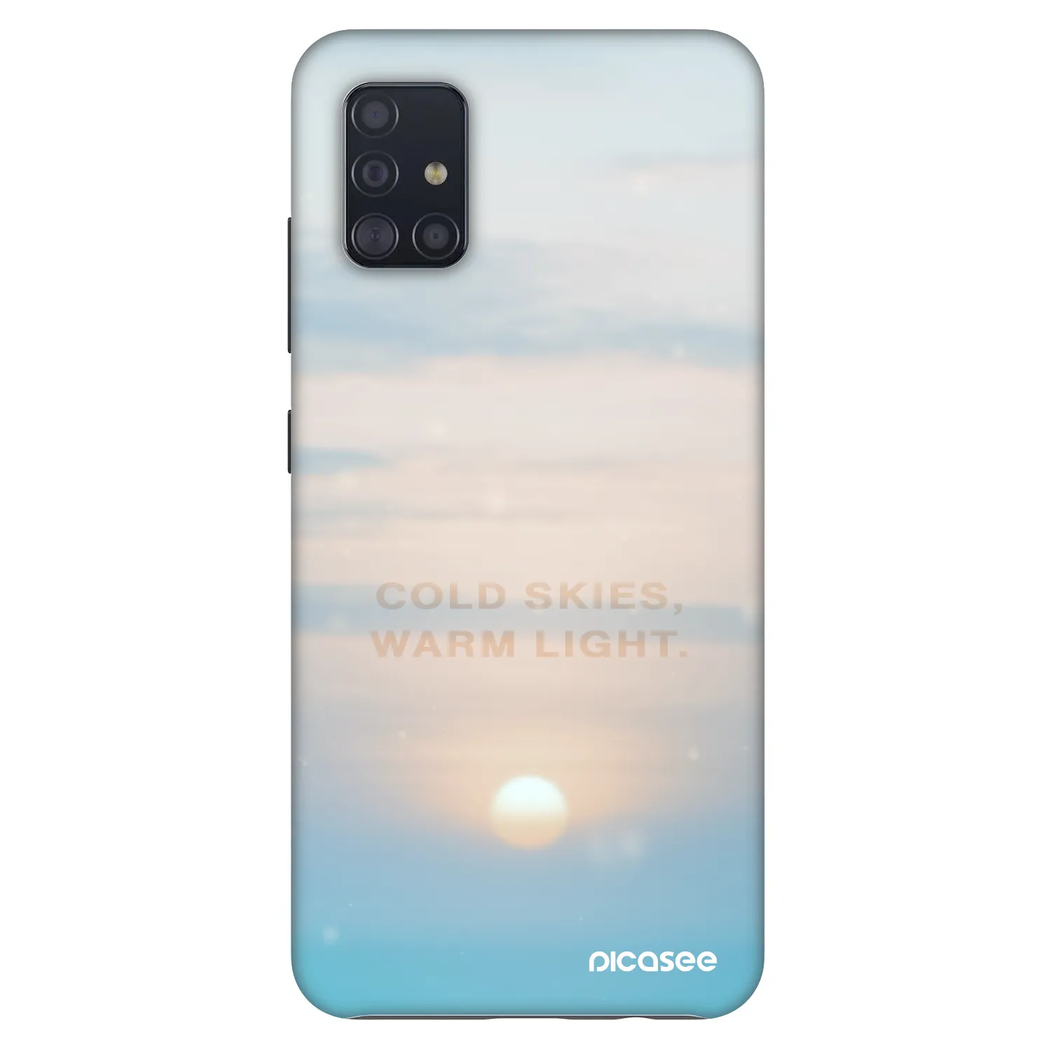 Picasee Fashion Case Samsung Galaxy A51 A515F - COLD SKIES