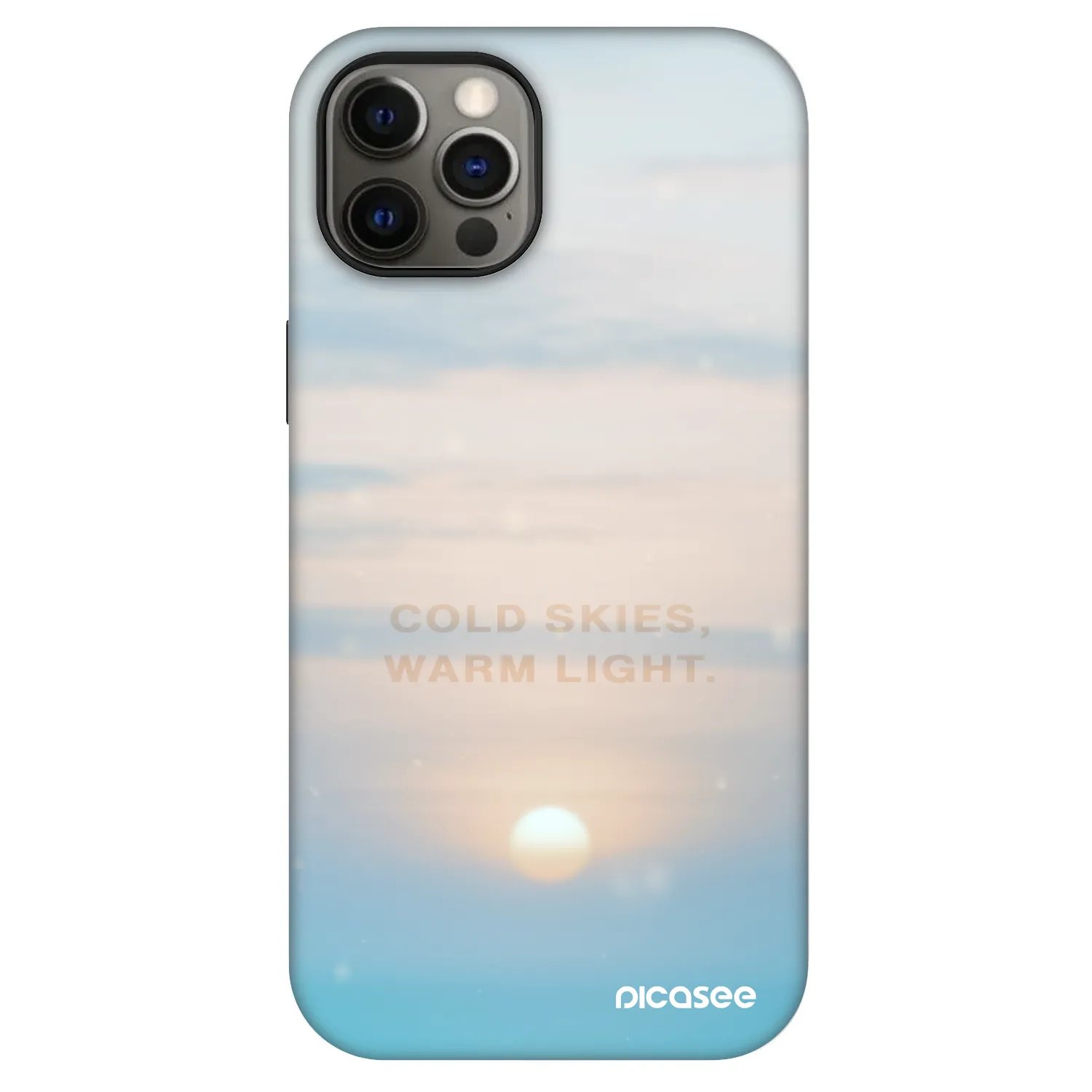 Picasee Fashion Case MagSafe Apple iPhone 12 - COLD SKIES