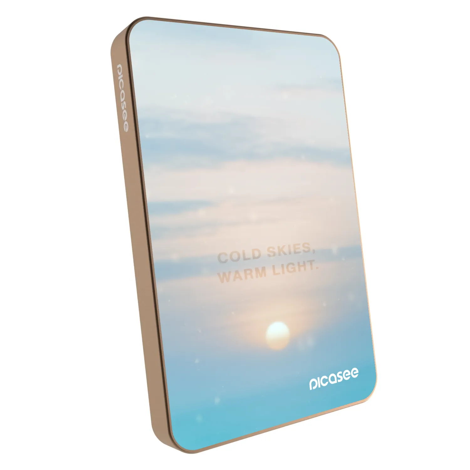 Picasee Powerbank MagSafe 5 000 mAh Aranysárga - COLD SKIES