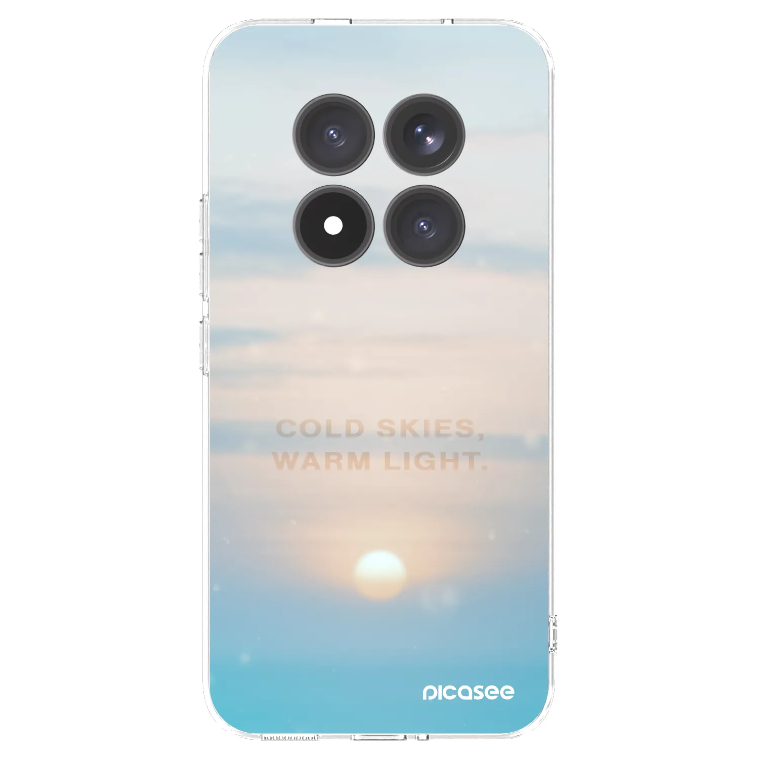 Picasee átlátszó szilikon tok az alábbi mobiltelefonokra Xiaomi Redmi Note 15 Pro+ - COLD SKIES