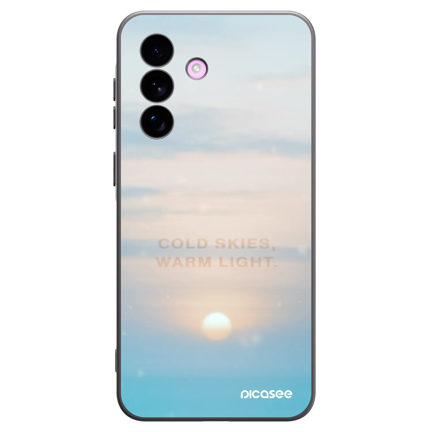 Picasee fekete szilikon tok az alábbi mobiltelefonokra Samsung Galaxy A57 5G - COLD SKIES
