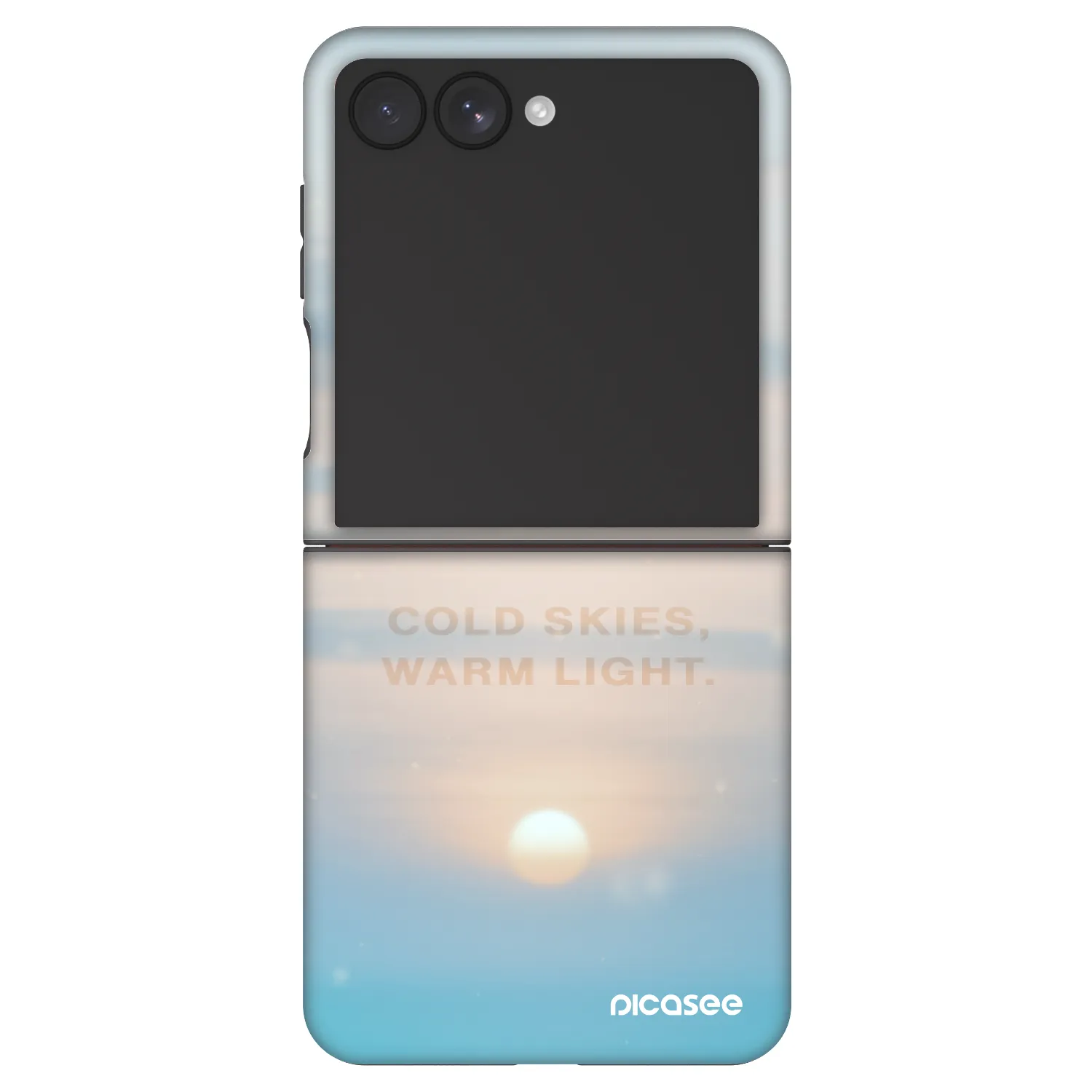 Picasee Fashion Case Samsung Galaxy Z Flip7 5G - COLD SKIES