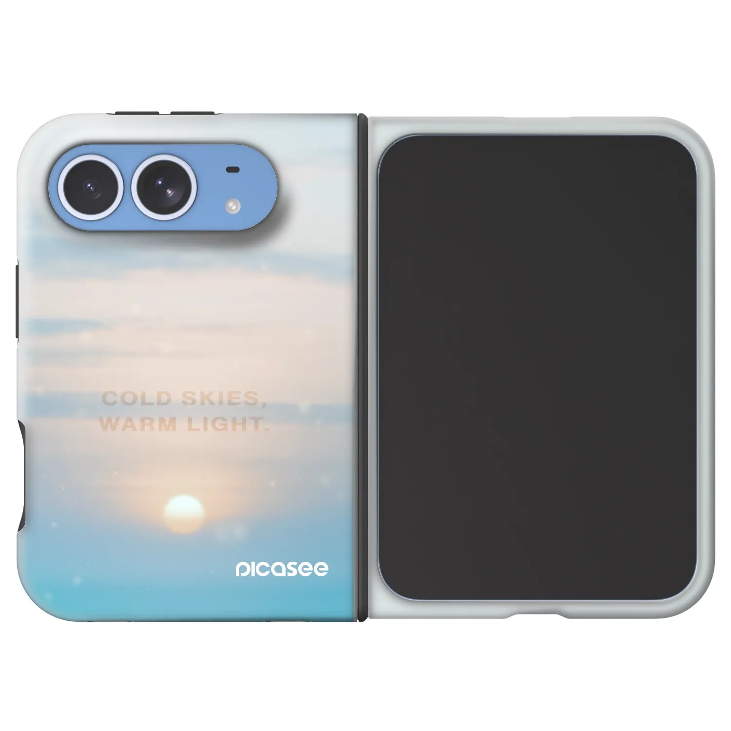 Picasee Fashion Case MagSafe Apple iPhone Duo - COLD SKIES