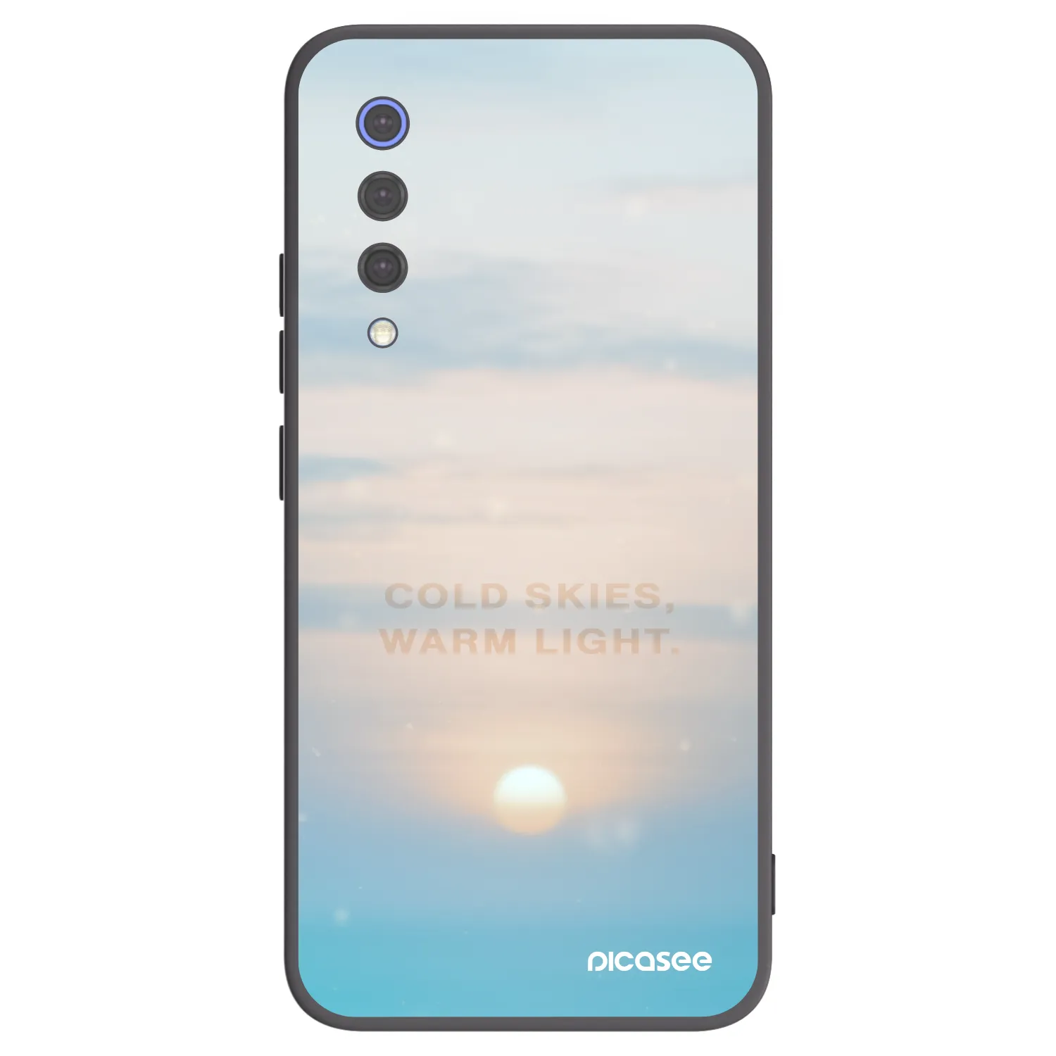 Picasee fekete szilikon tok az alábbi mobiltelefonokra Xiaomi Mi 9 SE - COLD SKIES