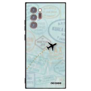 Picasee fekete szilikon tok az alábbi mobiltelefonokra Samsung Galaxy Note 20 Ultra - FLIGHT PATH