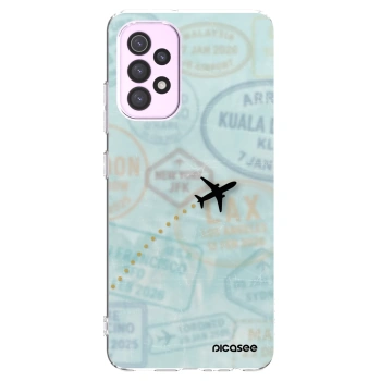 Picasee átlátszó szilikon tok az alábbi mobiltelefonokra Samsung Galaxy A32 5G A326B - FLIGHT PATH