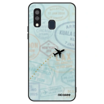 Szilikon tok erre a típusra Samsung Galaxy A40 A405F - FLIGHT PATH