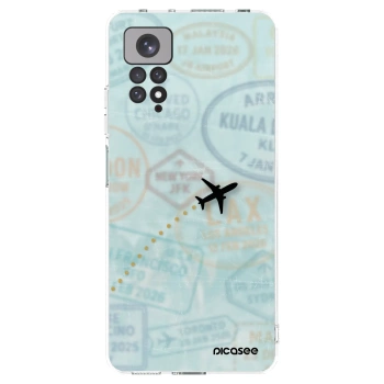 Picasee átlátszó szilikon tok az alábbi mobiltelefonokra Xiaomi Redmi Note 11S 4G - FLIGHT PATH