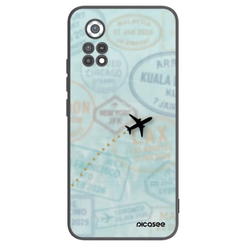 Picasee fekete szilikon tok az alábbi mobiltelefonokra Xiaomi Poco X4 Pro 5G - FLIGHT PATH