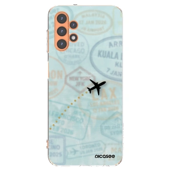 Picasee átlátszó szilikon tok az alábbi mobiltelefonokra Samsung Galaxy A13 4G A135 - FLIGHT PATH
