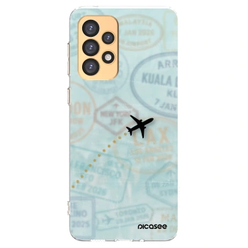 Picasee átlátszó szilikon tok az alábbi mobiltelefonokra Samsung Galaxy A33 5G A336 - FLIGHT PATH